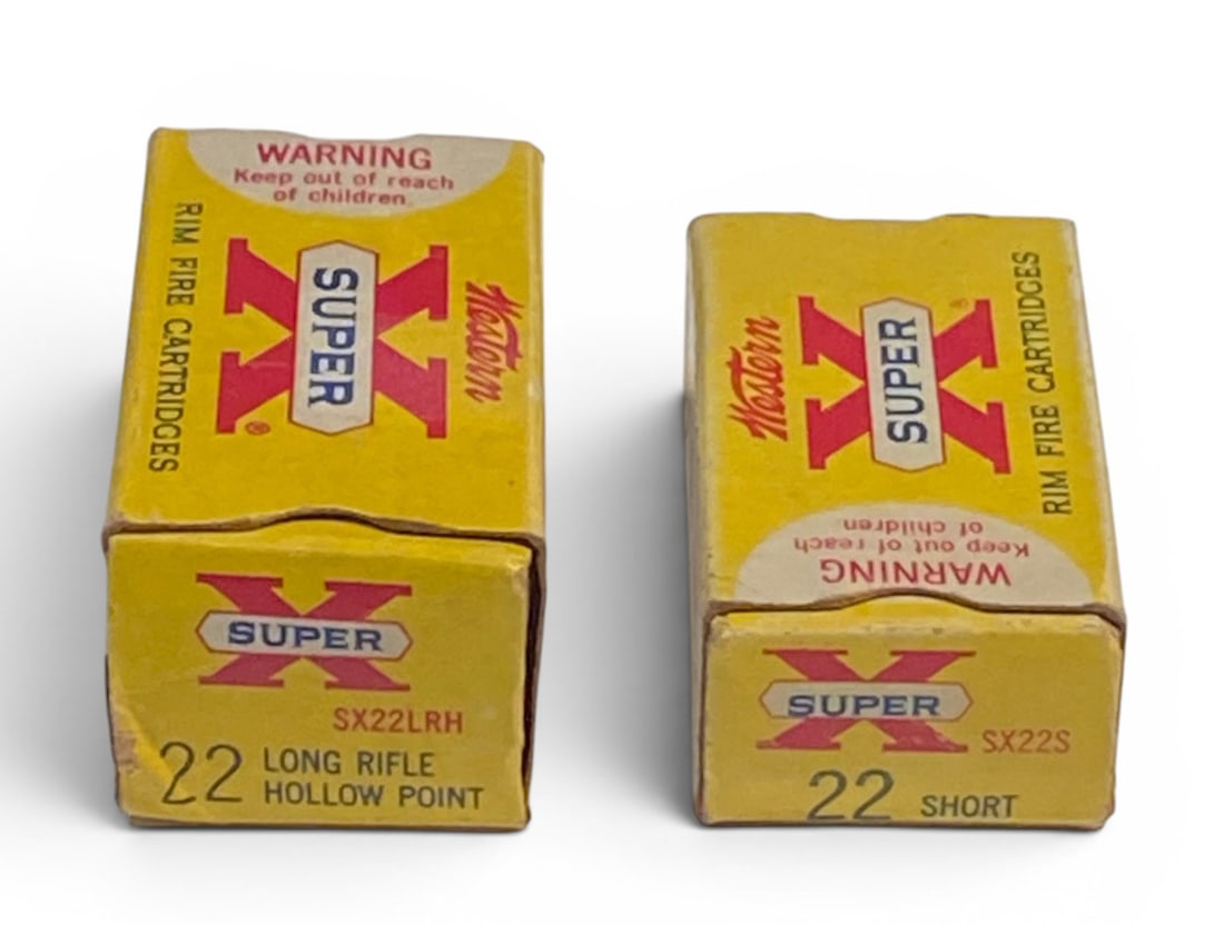 33rds. Of .22 LR and 16rds. of .22 SHORT Vintage Western Ammunition (1 of 4)