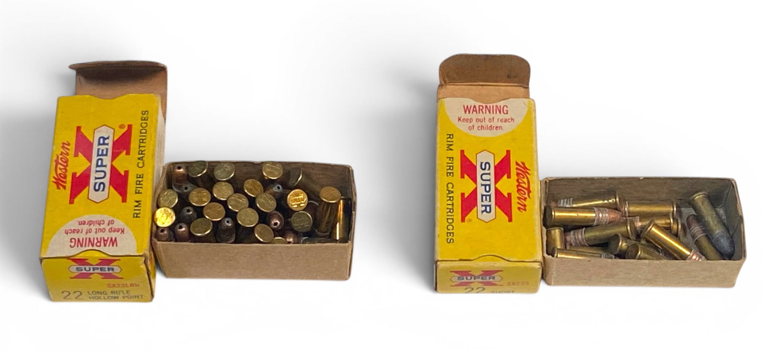 33rds. Of .22 LR and 16rds. of .22 SHORT Vintage Western Ammunition - 2