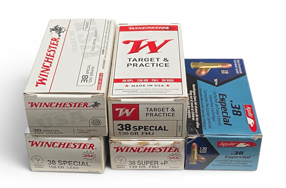 NIB 200rds. of .38 SPECIAL and NIB 50rds. of .38 SUPER + P Ammunition (1 of 1)