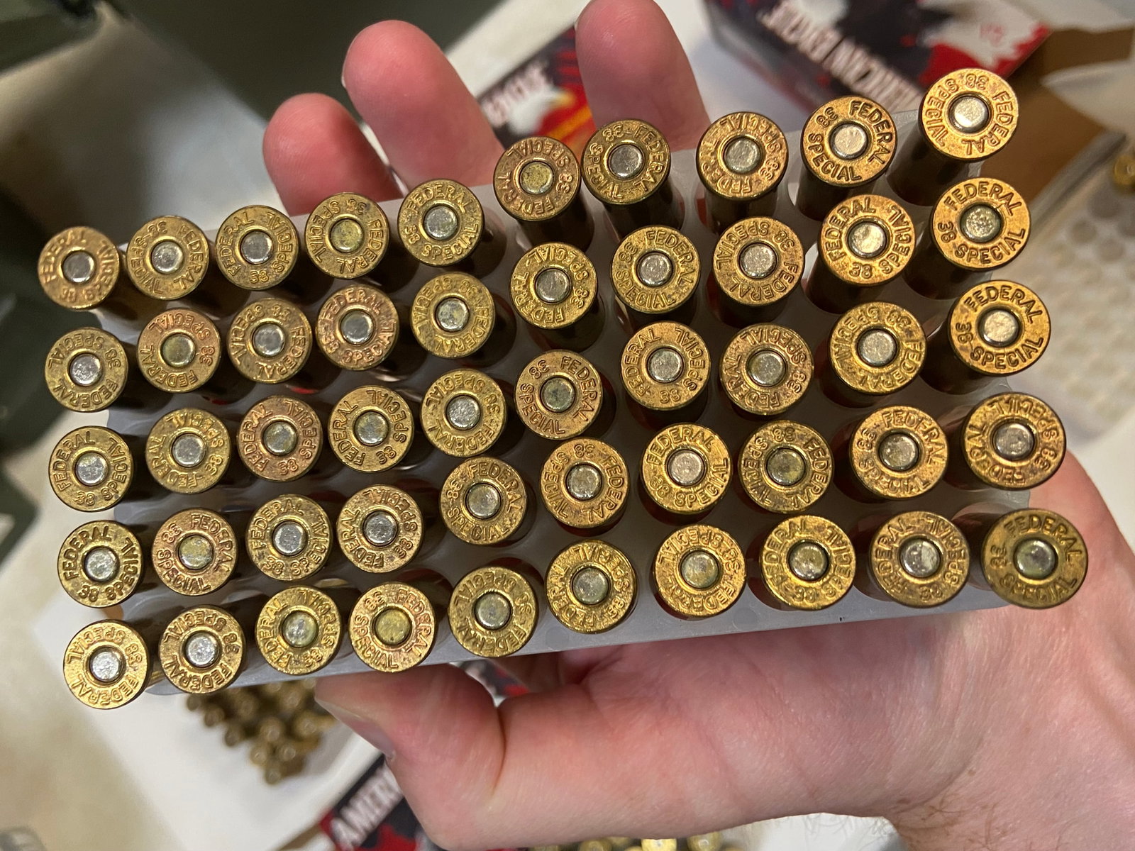 471rds. of .38 SPECIAL 130gr. FMJ in Ammo Can (DISCLAIMER: Water Exposed Packaging) - 10