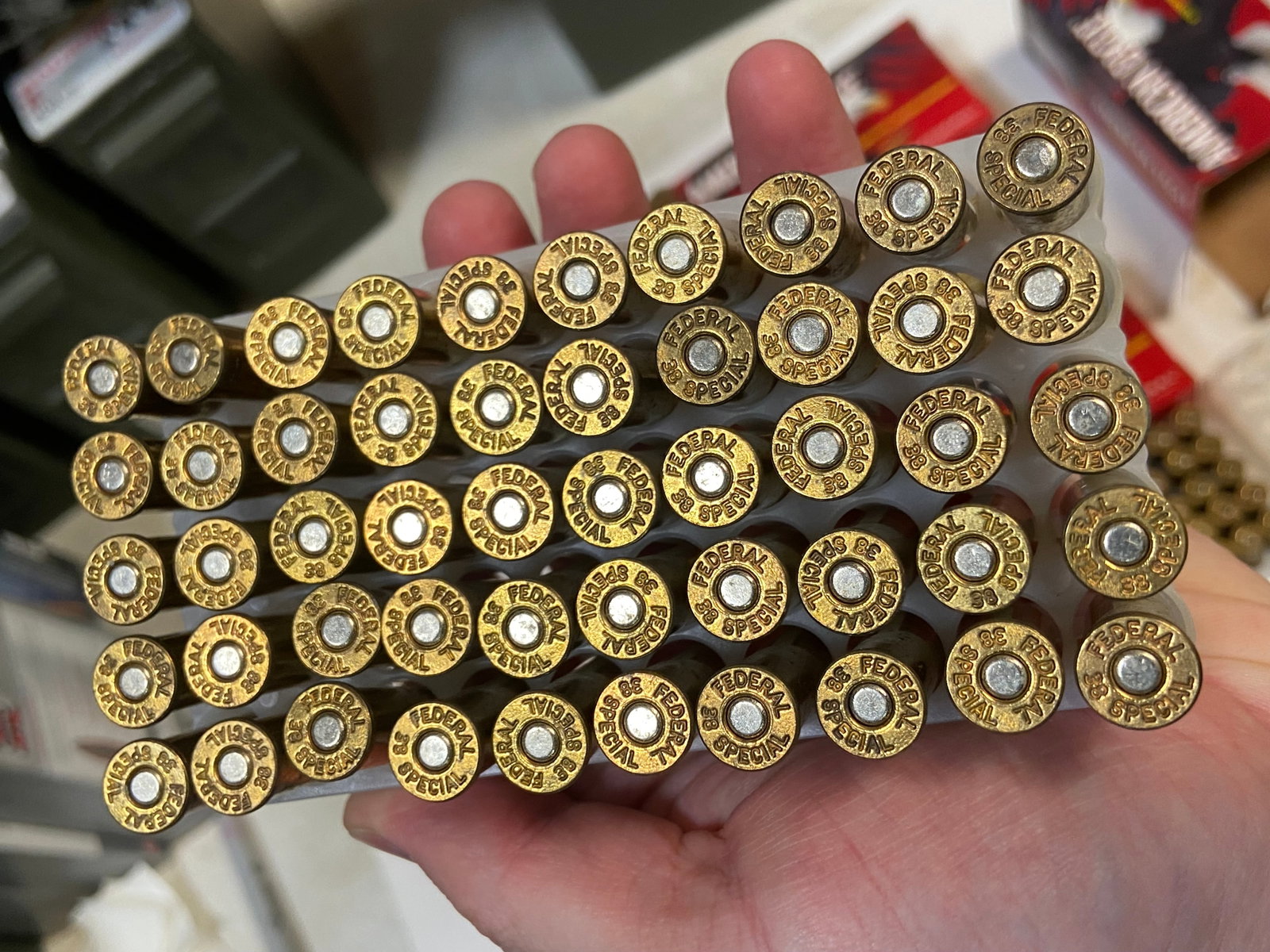 471rds. of .38 SPECIAL 130gr. FMJ in Ammo Can (DISCLAIMER: Water Exposed Packaging) - 6