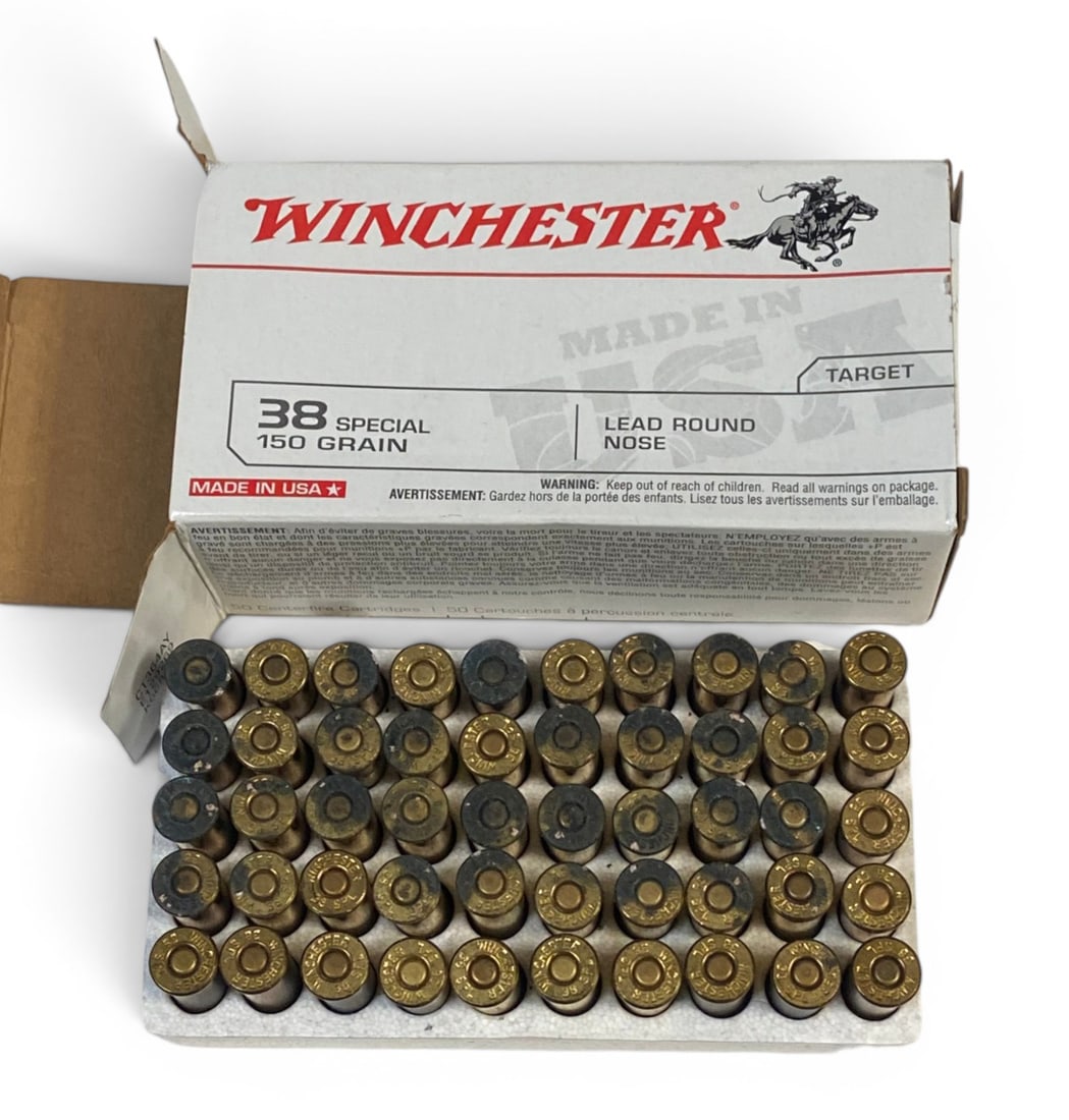 335rds. of .38 SPECIAL Ammunition in Ammo Can (DISCLAIMER: Water Exposed Packaging) - 10