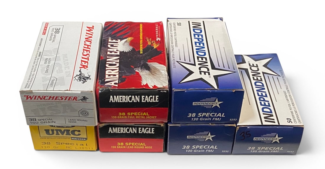 335rds. of .38 SPECIAL Ammunition in Ammo Can (DISCLAIMER: Water Exposed Packaging) - 2