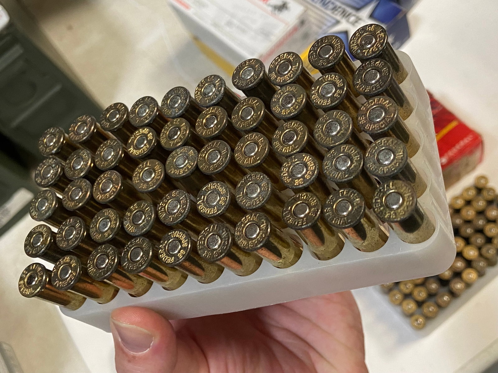 335rds. of .38 SPECIAL Ammunition in Ammo Can (DISCLAIMER: Water Exposed Packaging) - 4