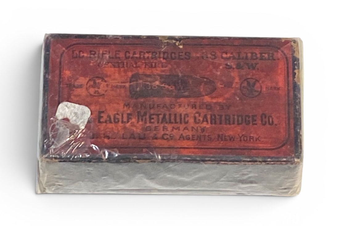 NIB RARE Vintage 50rds. of .38 S&W The Eagle Metallic Cartridge Co. Ammunition (1 of 5)