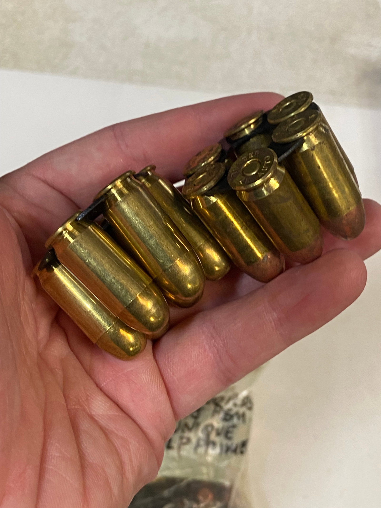 Approx. 4 Lbs. Of .45 AUTO Reloaded Ammunition In Moon Clips - 2