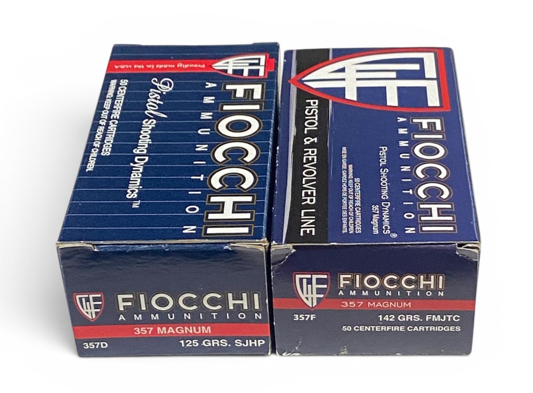 NIB 100rds. of .357 MAGNUM Fiocchi Ammunition (1 of 1)