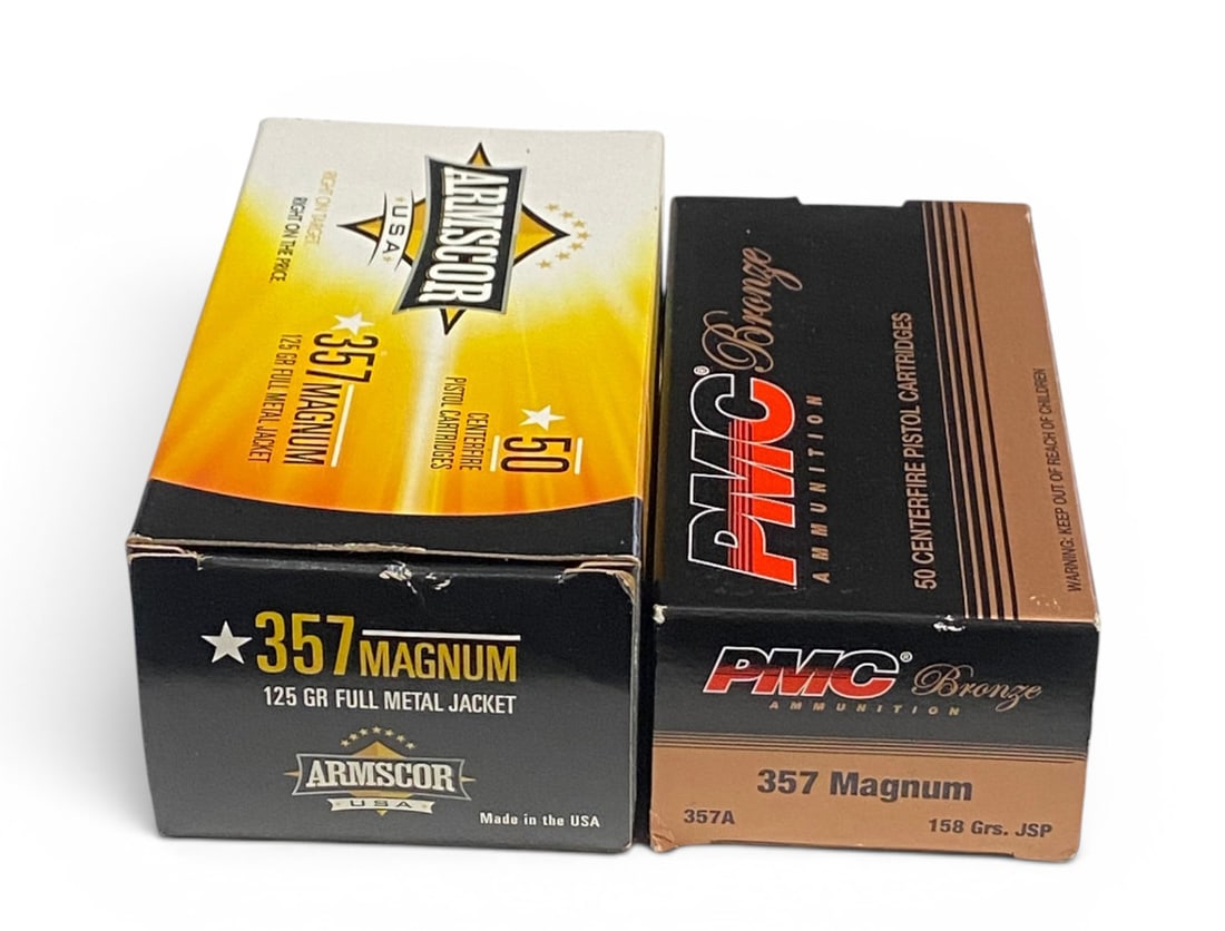 NIB 100rds. of .357 MAGNUM Ammunition: See photo(s)