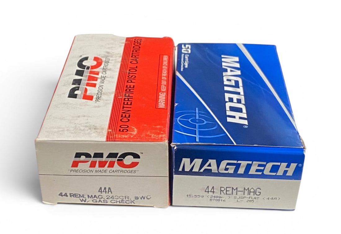 NIB 100rds. of .44 REM. MAG. 240gr. Ammunition: See photo(s)