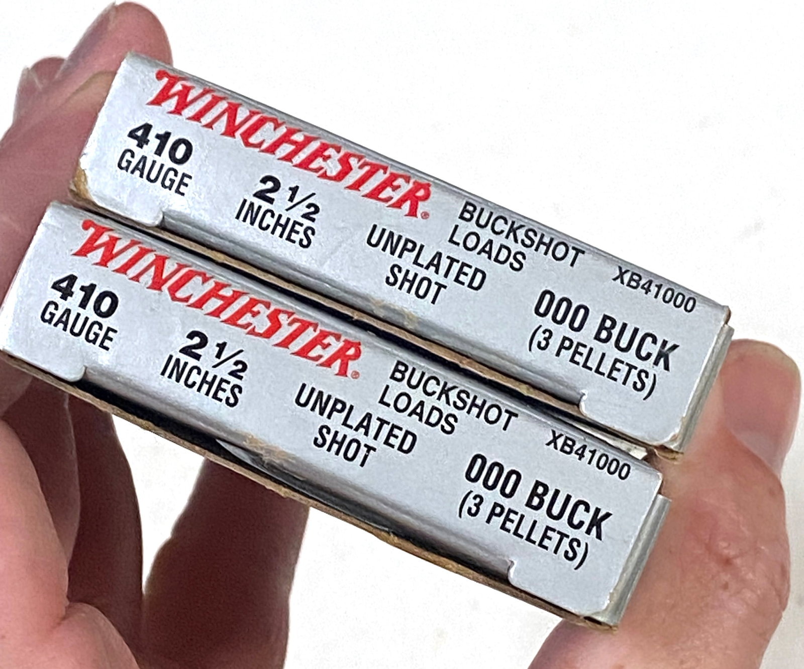 NIB 10rds. of .410 2.5” 000 BUCK Winchester Super-X Shotgun Ammunition - 2