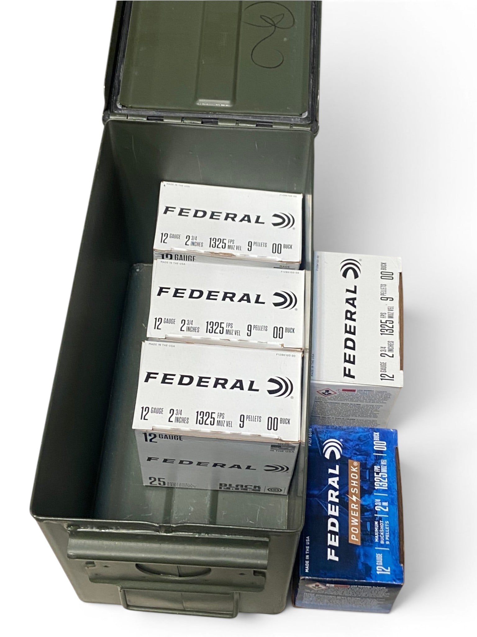 NIB 115rds. of 12 GA. 2.75” Shotgun Ammunition: See photo(s)