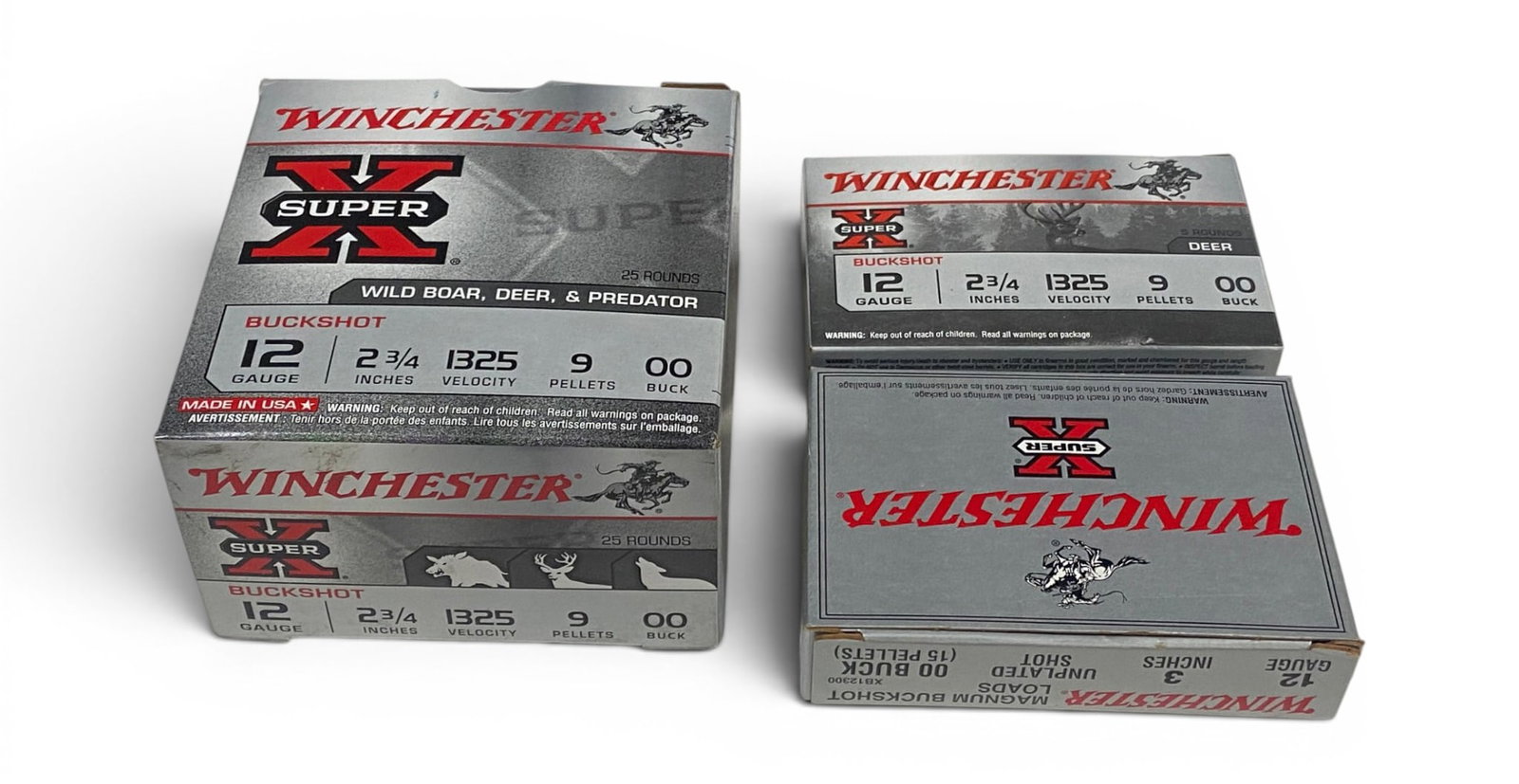 NIB 35rds. of 12 GA. Winchester Super-X Shotgun Ammunition: See photo(s)