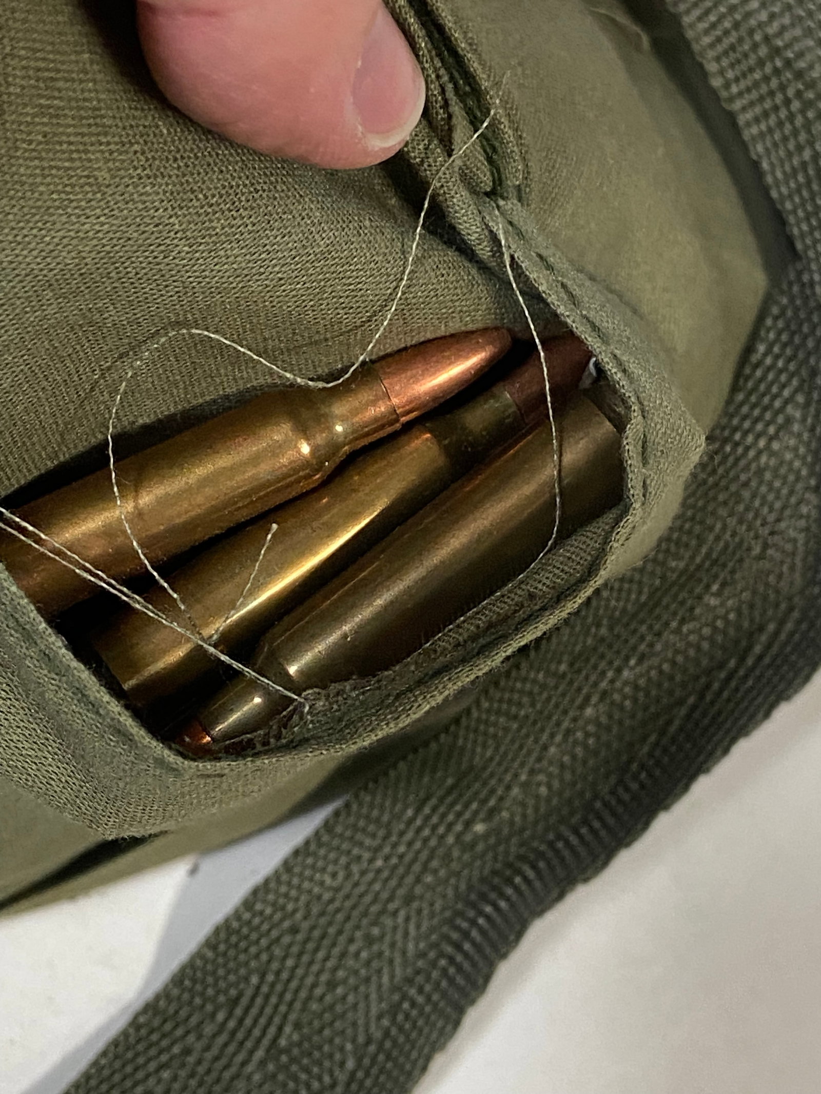 130rds. of .223 REM. Ammunition on Stripper Clips in Bandolier - 6