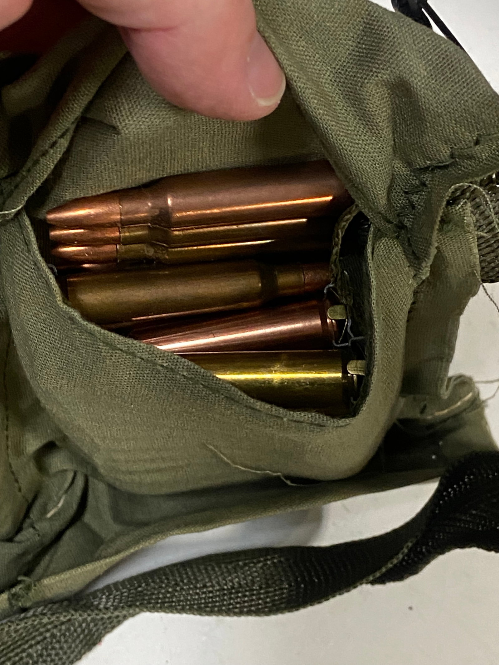 130rds. of .223 REM. Ammunition on Stripper Clips in Bandolier - 7