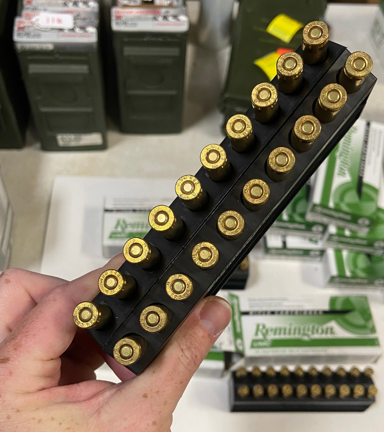 260rds. of .223 REM. 55gr. Remington UMC Ammunition in Can (DISCLAIMER: Water Exposure) - 3