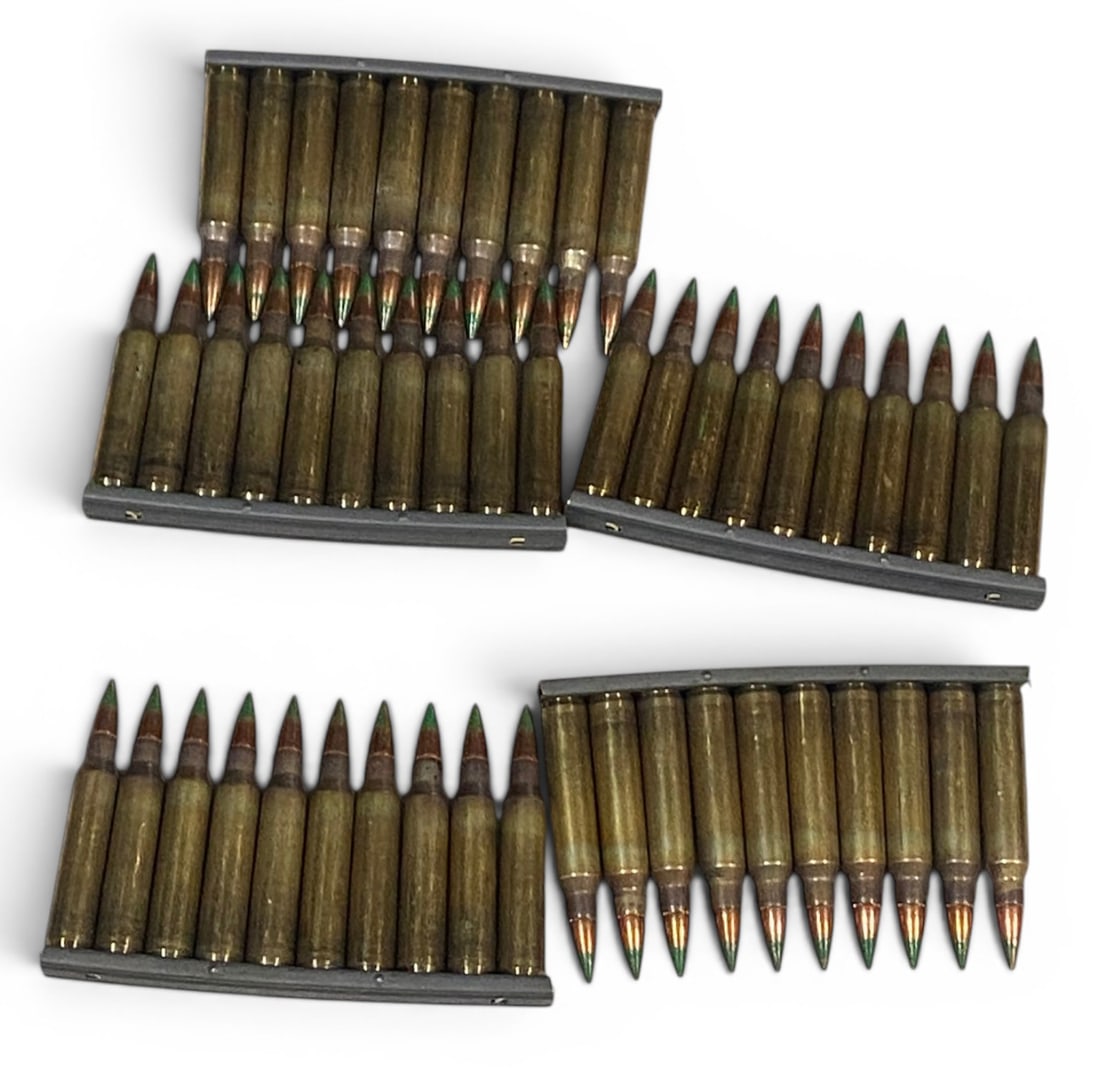 60rds. of 5.56 Ammunition on Stripper Clips - 2