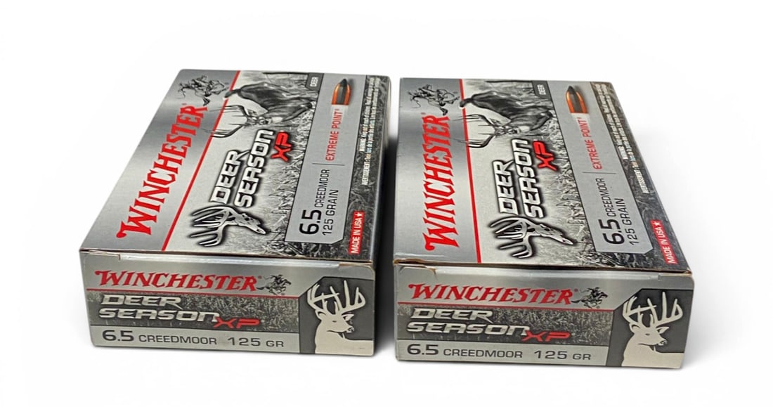 NIB 40rds. of 6.5 CREEDMOOR 125gr. Xtreme Point Deer Season XP Winchester Ammunition: See photo(s)