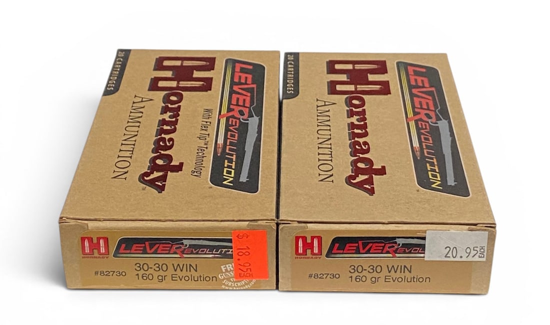 NIB 40rds. of .30-30 WIN. 160gr. FTX Hornady LEVERevolution Ammunition  (1 of 1)
