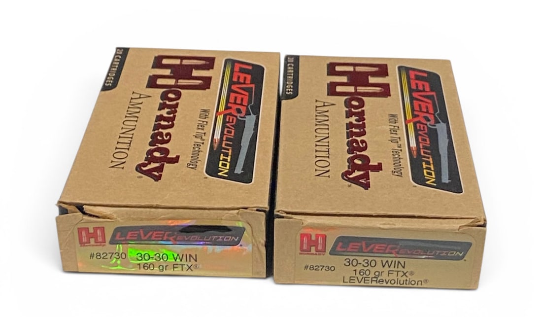 NIB 40rds. of .30-30 WIN. 160gr. FTX Hornady LEVERevolution Ammunition  (1 of 1)