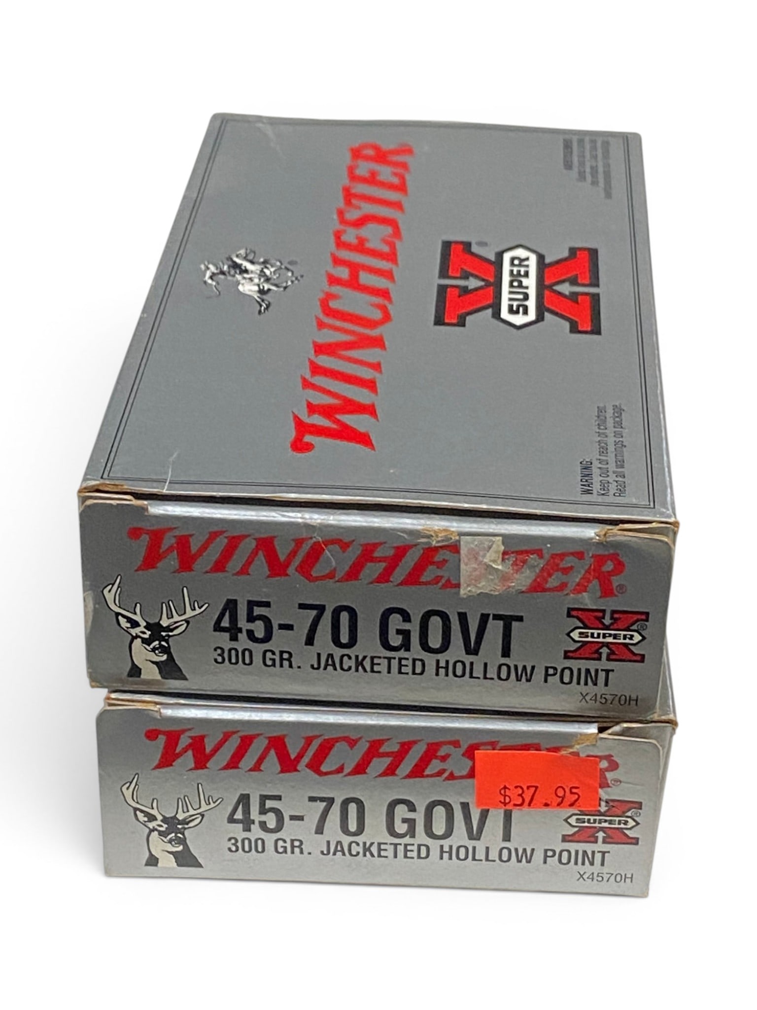 NIB 40rds. of .45-70 GOVT. 300gr. JHP Winchester Super-X Ammunition: See photo(s)