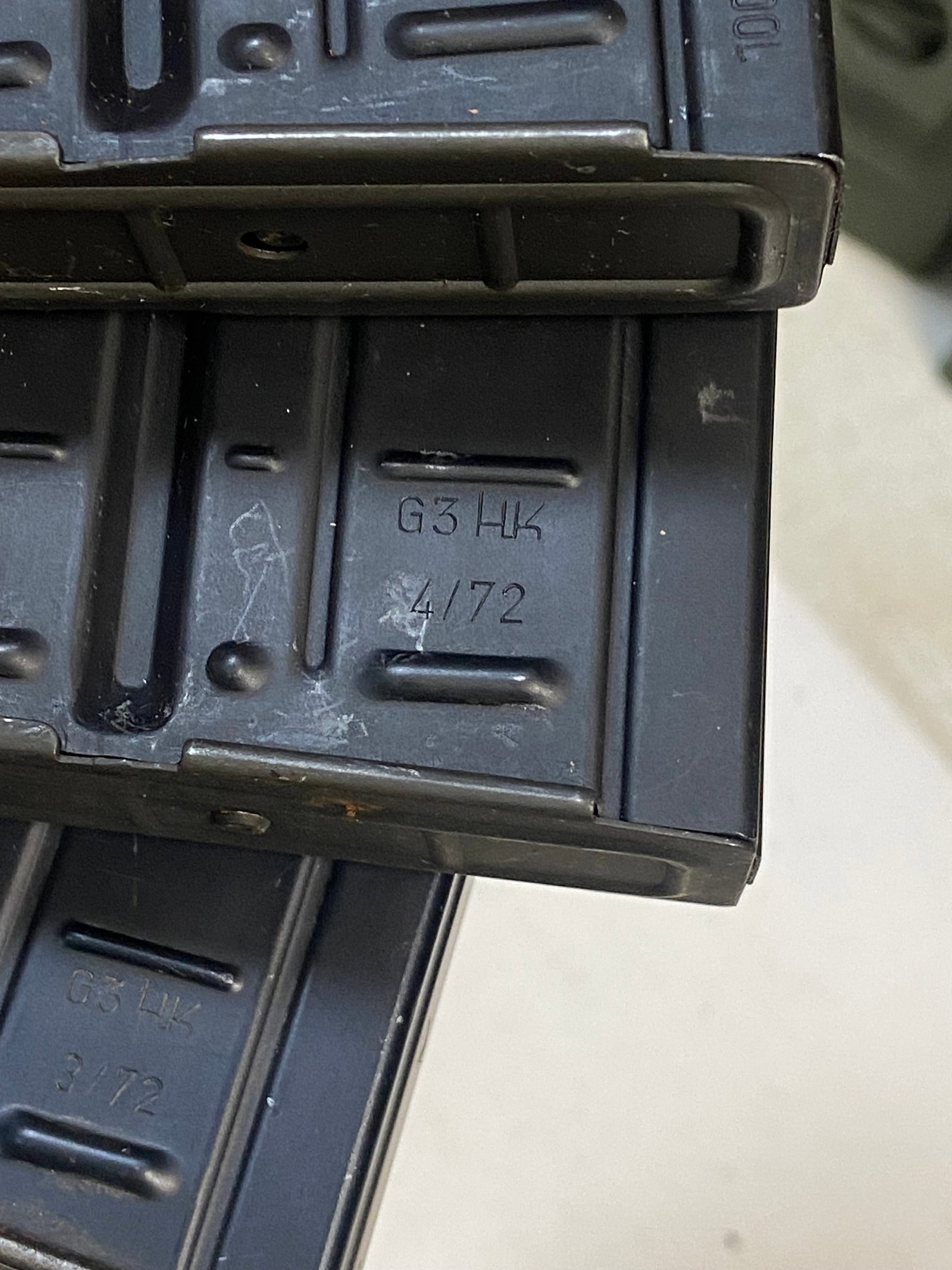(3) Aluminum 20-Round G3/HK 91 Magazines - 6