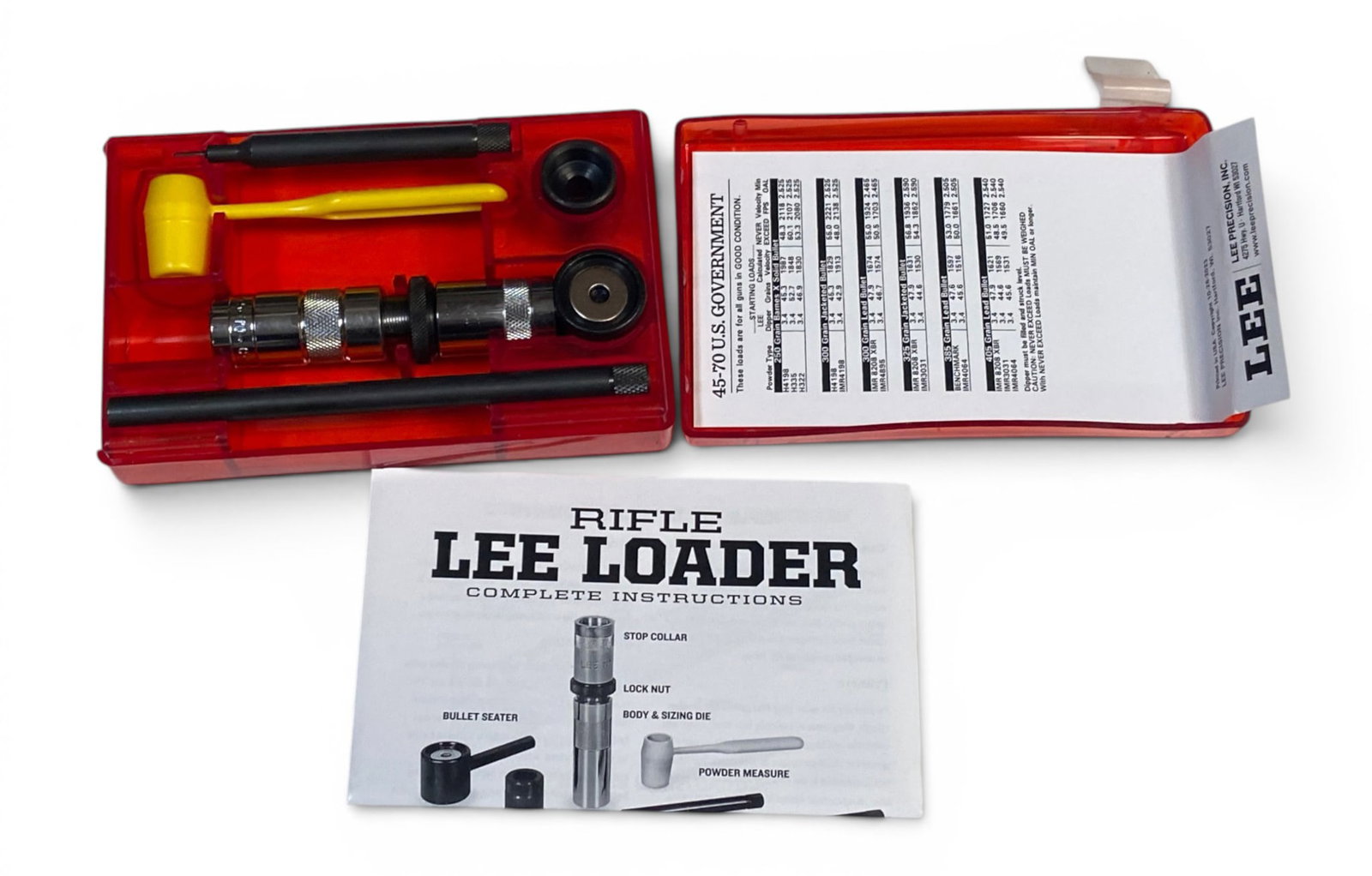 LEE Classic Loader Rifle Kit .45-70 GOVT. (90264) for Reloading - 5