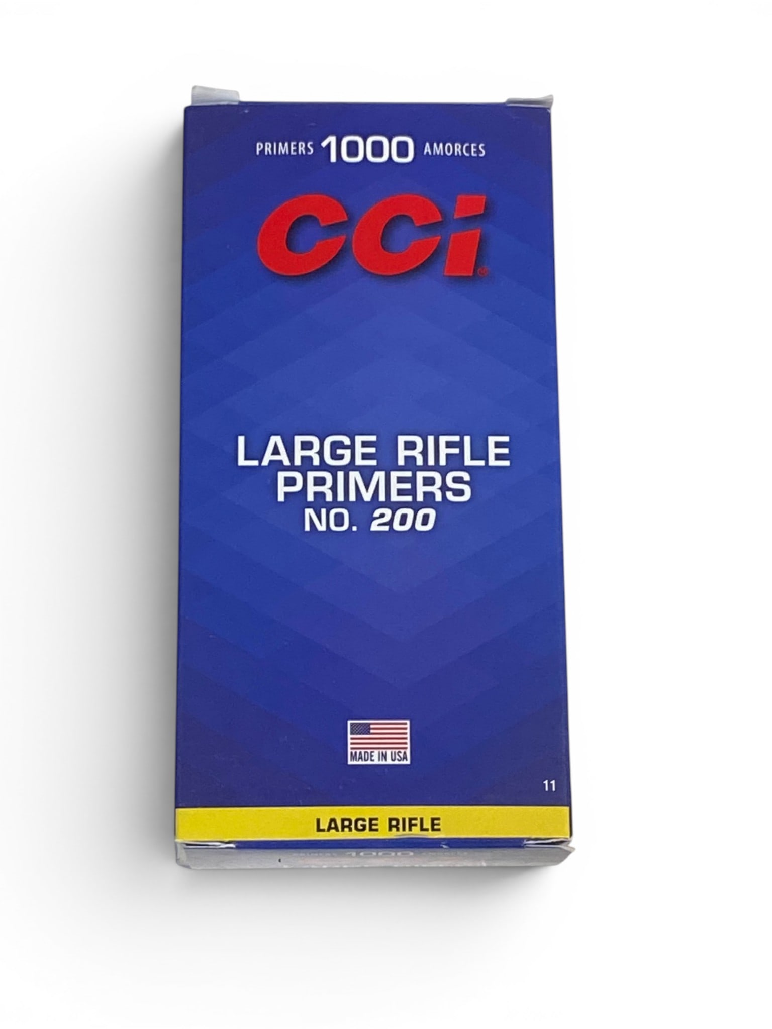 NIB 1000qty. CCI Large Rifle Primers No. 200 for Reloading: See photo(s)