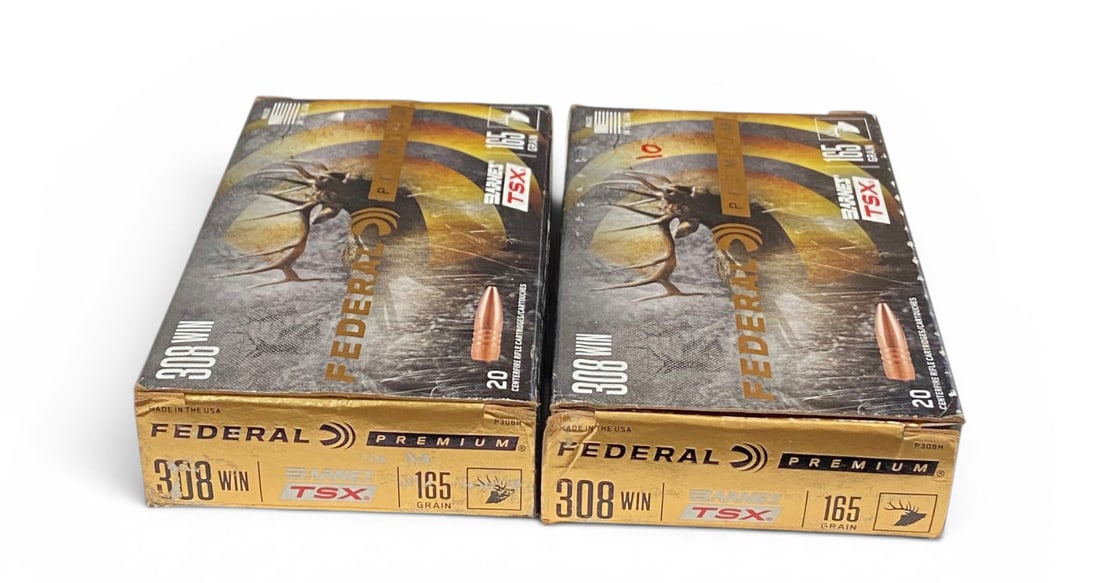 NIB 30rds. of .308 WIN. 165gr. Federal Premium Ammunition (1 of 1)