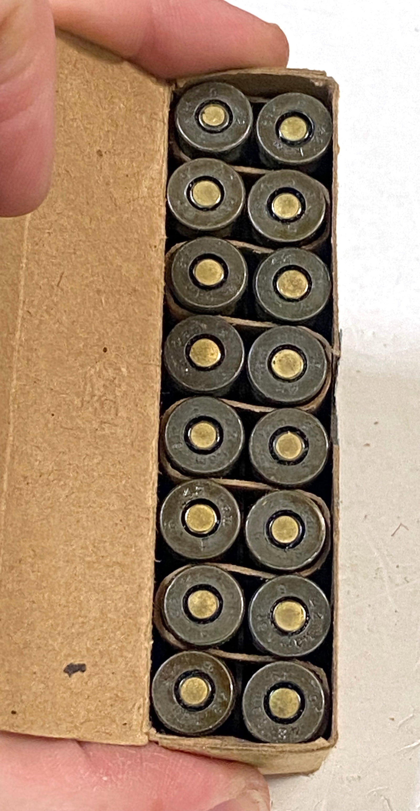 16rds. of Original German WWII 1942 9mm Luger Collectible Ammunition - 3