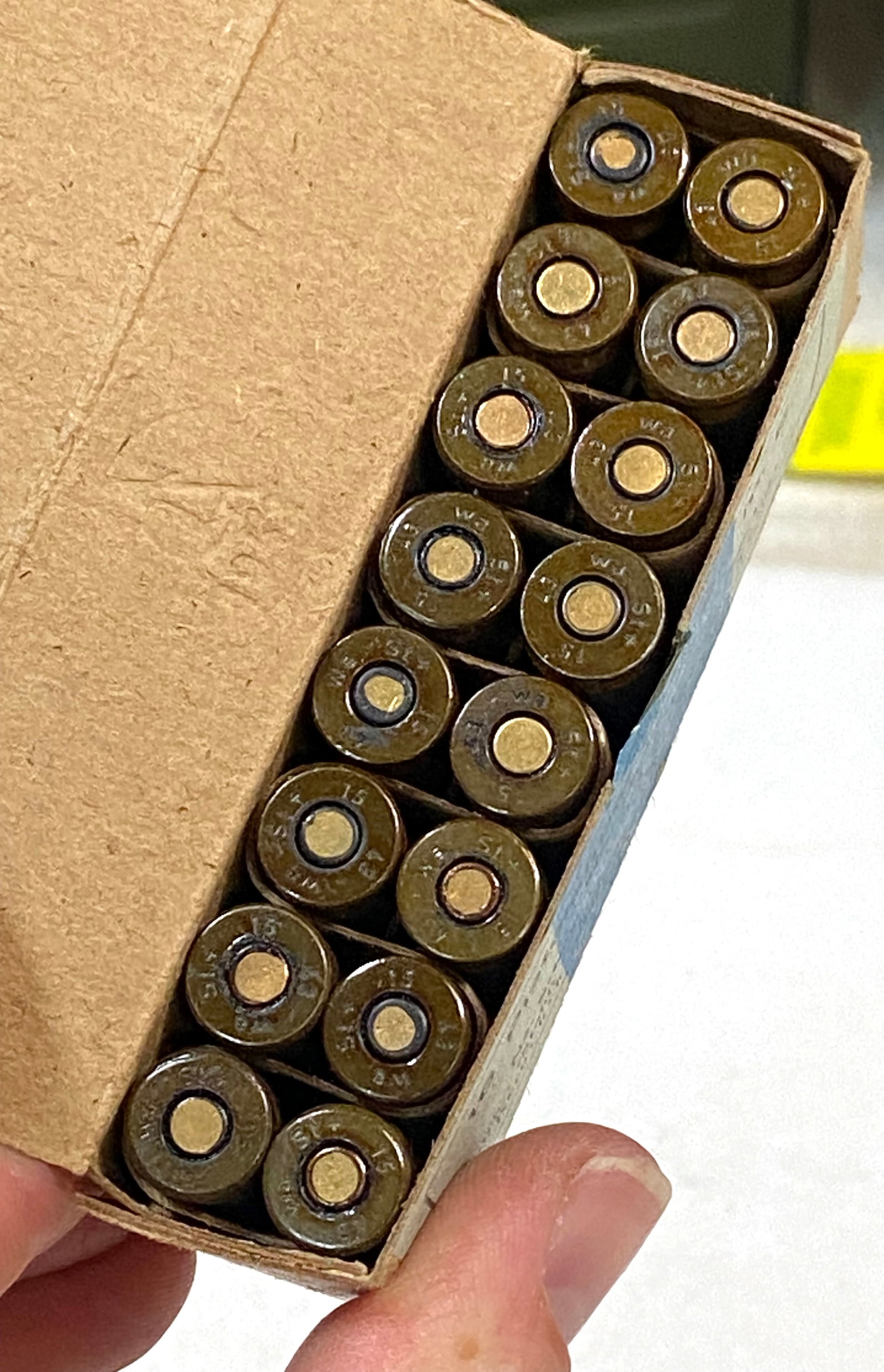 16rds. of Original German WWII 1943 9mm Luger Collectible Ammunition - 3