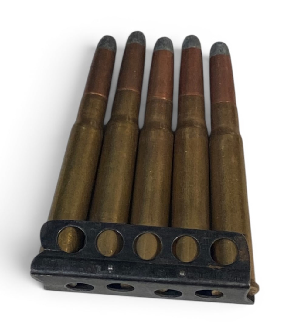 5rds. of .303 BRITISH SP Winchester Super Speed Military Surplus Ammunition: See photo(s)
