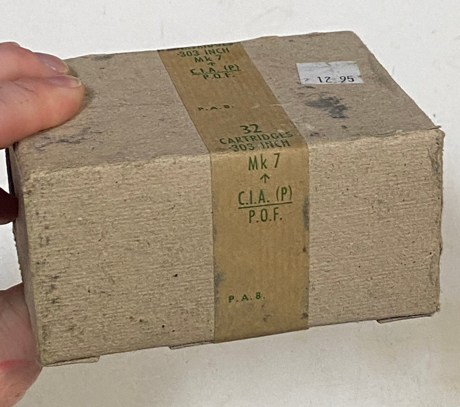Sealed 1966-Dated 32rds. .303 BRITISH MK 7 POF Headstamp Ammunition - 2