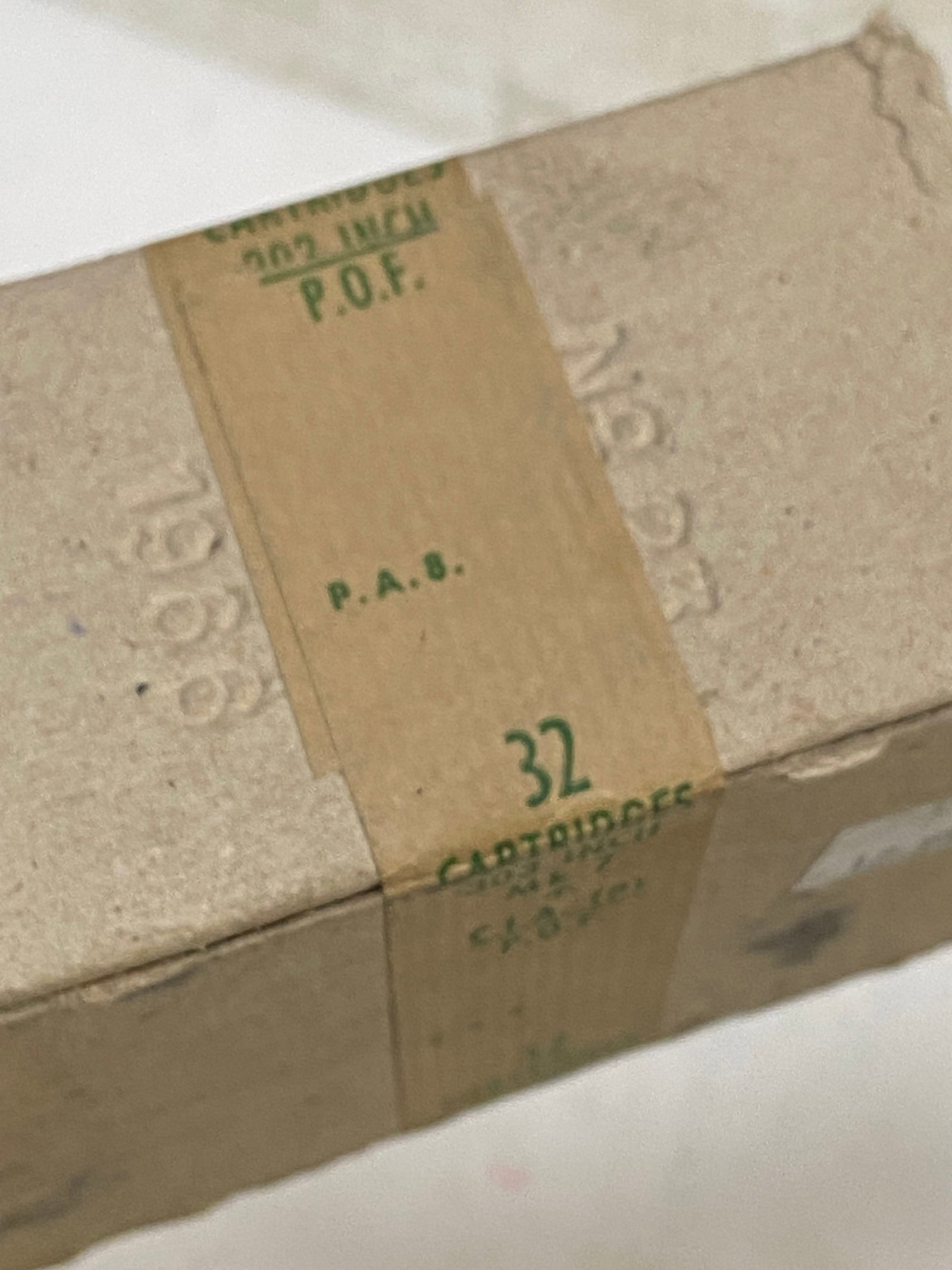 Sealed 1966-Dated 32rds. .303 BRITISH MK 7 POF Headstamp Ammunition - 3