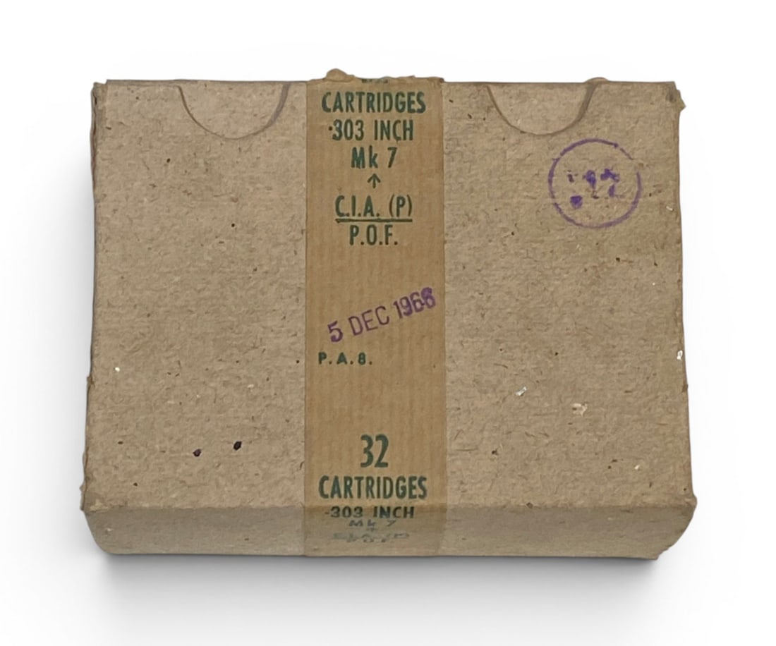 1966-Dated 32rds. .303 BRITISH MK 7 POF Headstamp Ammunition: See photo(s)