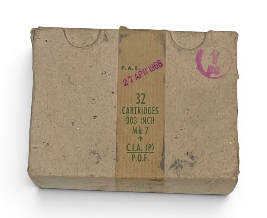 1966-Dated 32rds. .303 BRITISH MK 7 POF Headstamp Ammunition: See photo(s)