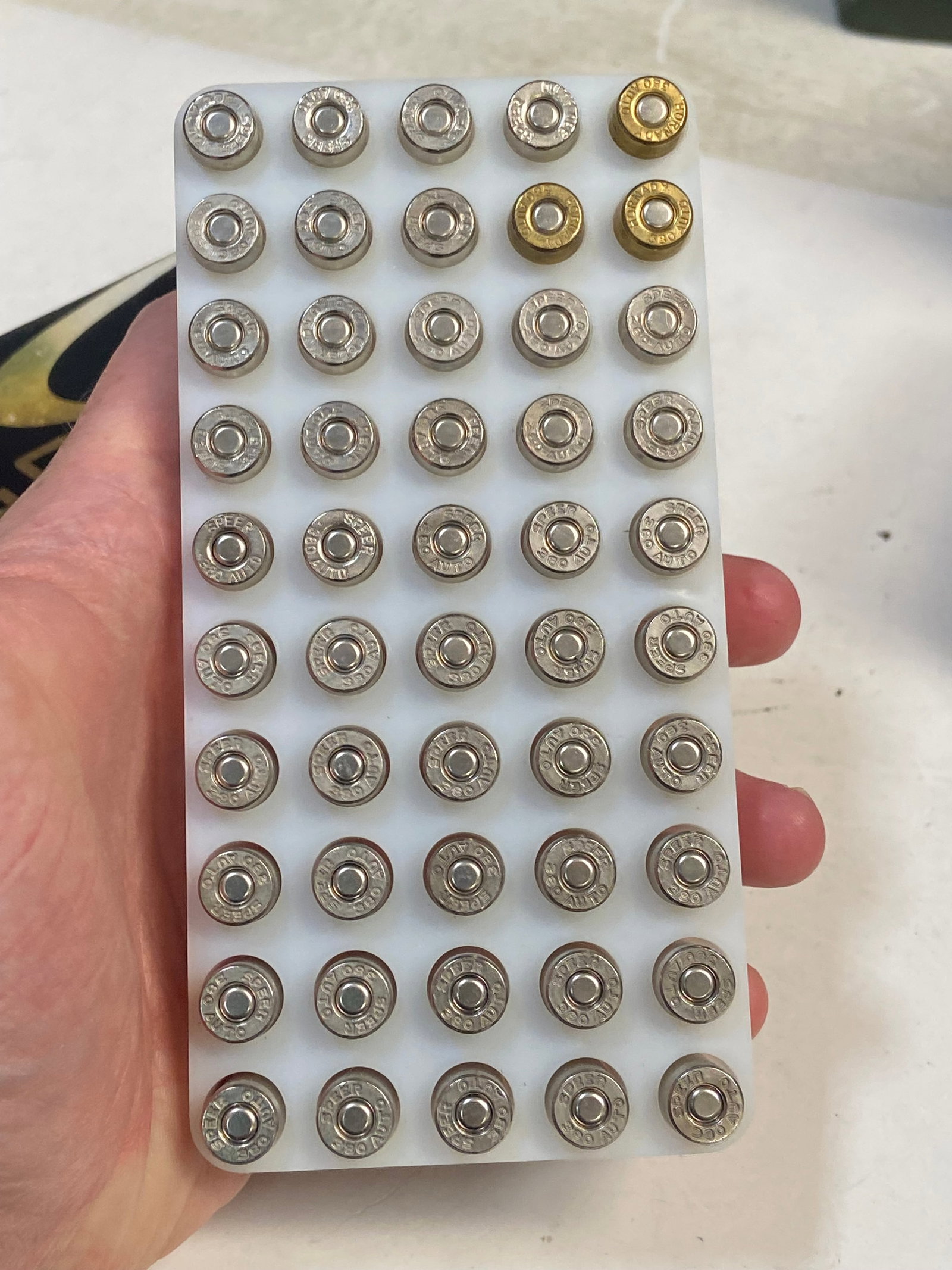 NIB 47rds. of .380 AUTO 90gr. GDHP Speer LE Gold Dot Ammunition and 3rds. Hornady .380 Ammunition - 2