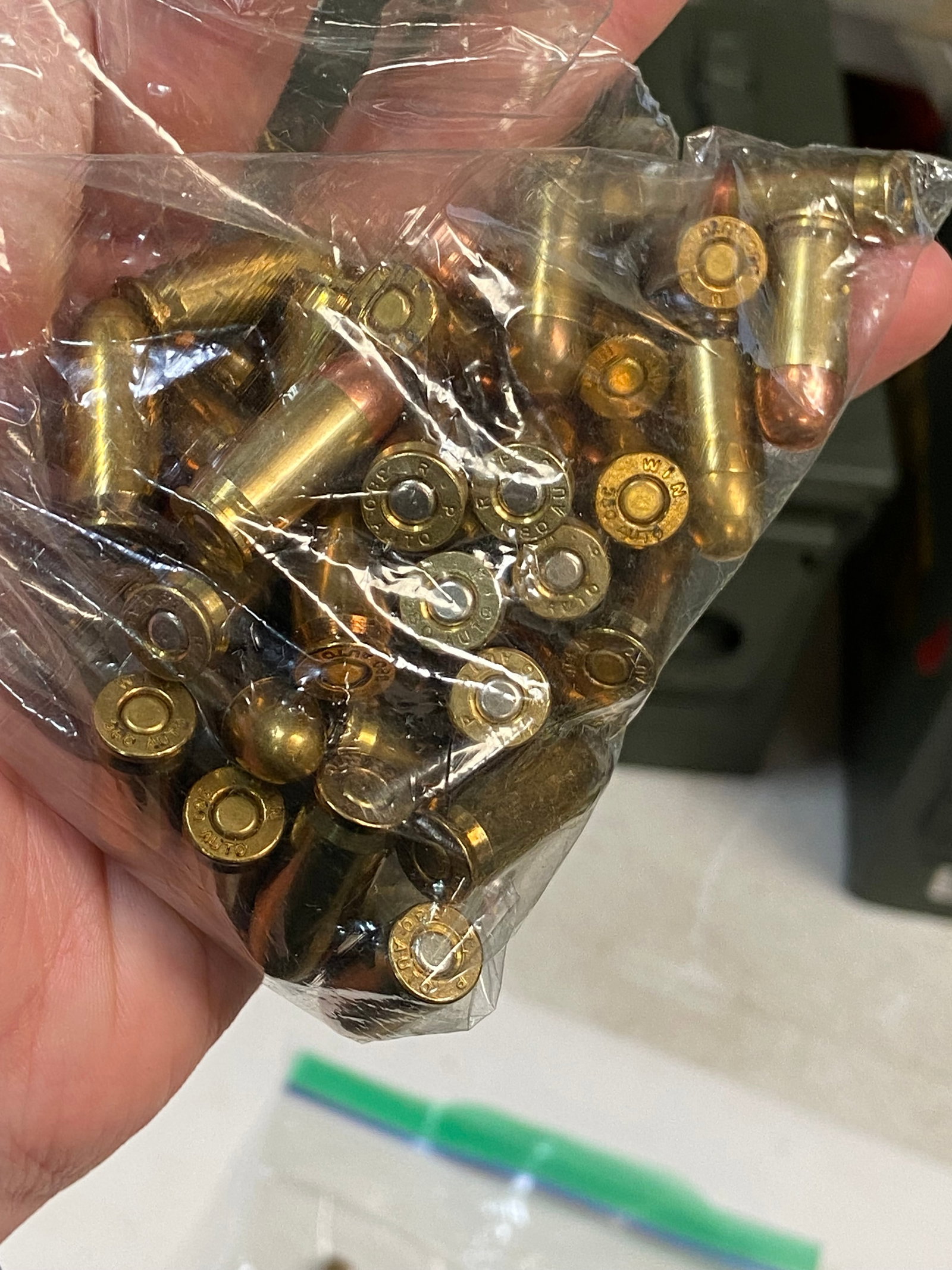 Approx. 3.1 Lbs. (Approx. 149rds.) of Loose .380 AUTO FMJ Factory Ammunition - 2