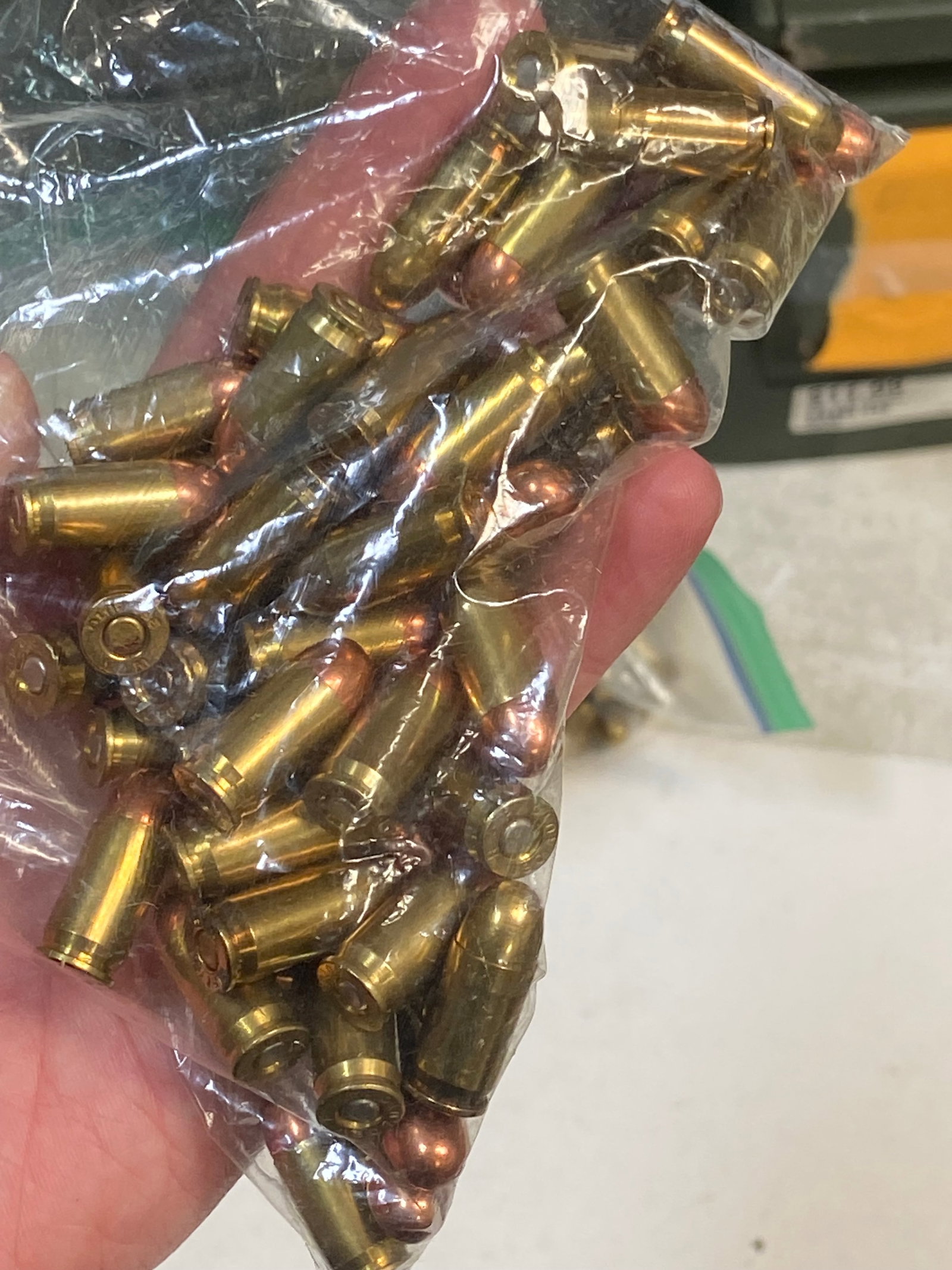 Approx. 3.1 Lbs. (Approx. 149rds.) of Loose .380 AUTO FMJ Factory Ammunition - 6