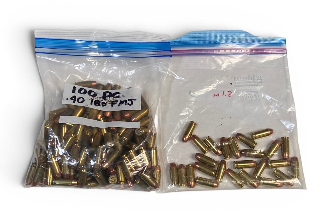 Approx. 5.1 Lbs. (Approx. 125rds.) of .40 S&W Loose Factory Ammunition (1 of 5)