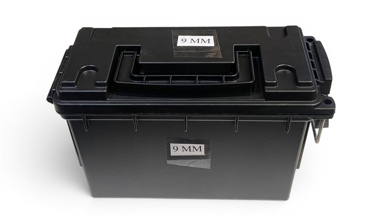 Black Plastic Sheffield Ammo Can (1 of 3)