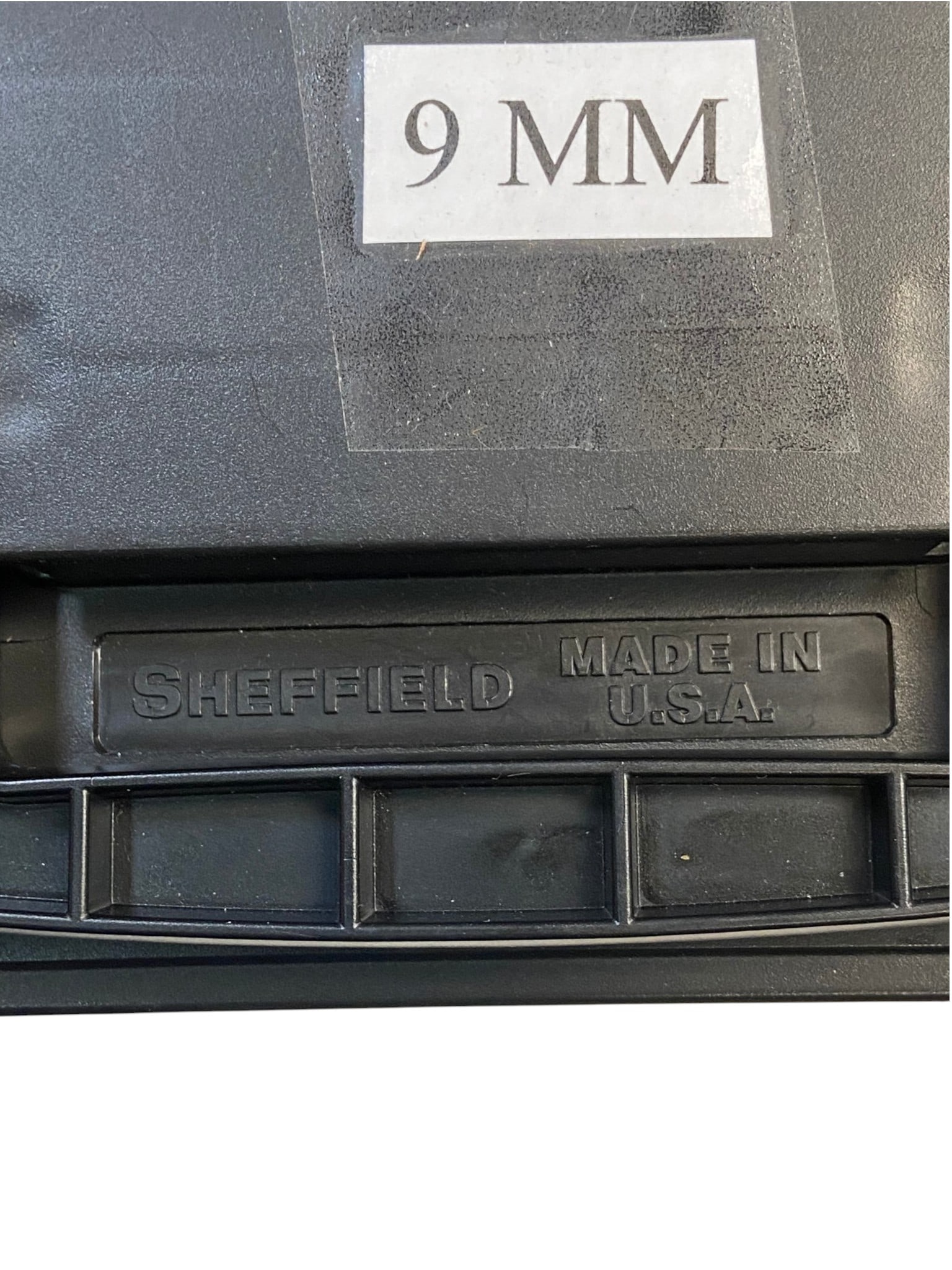 Black Plastic Sheffield Ammo Can - 3