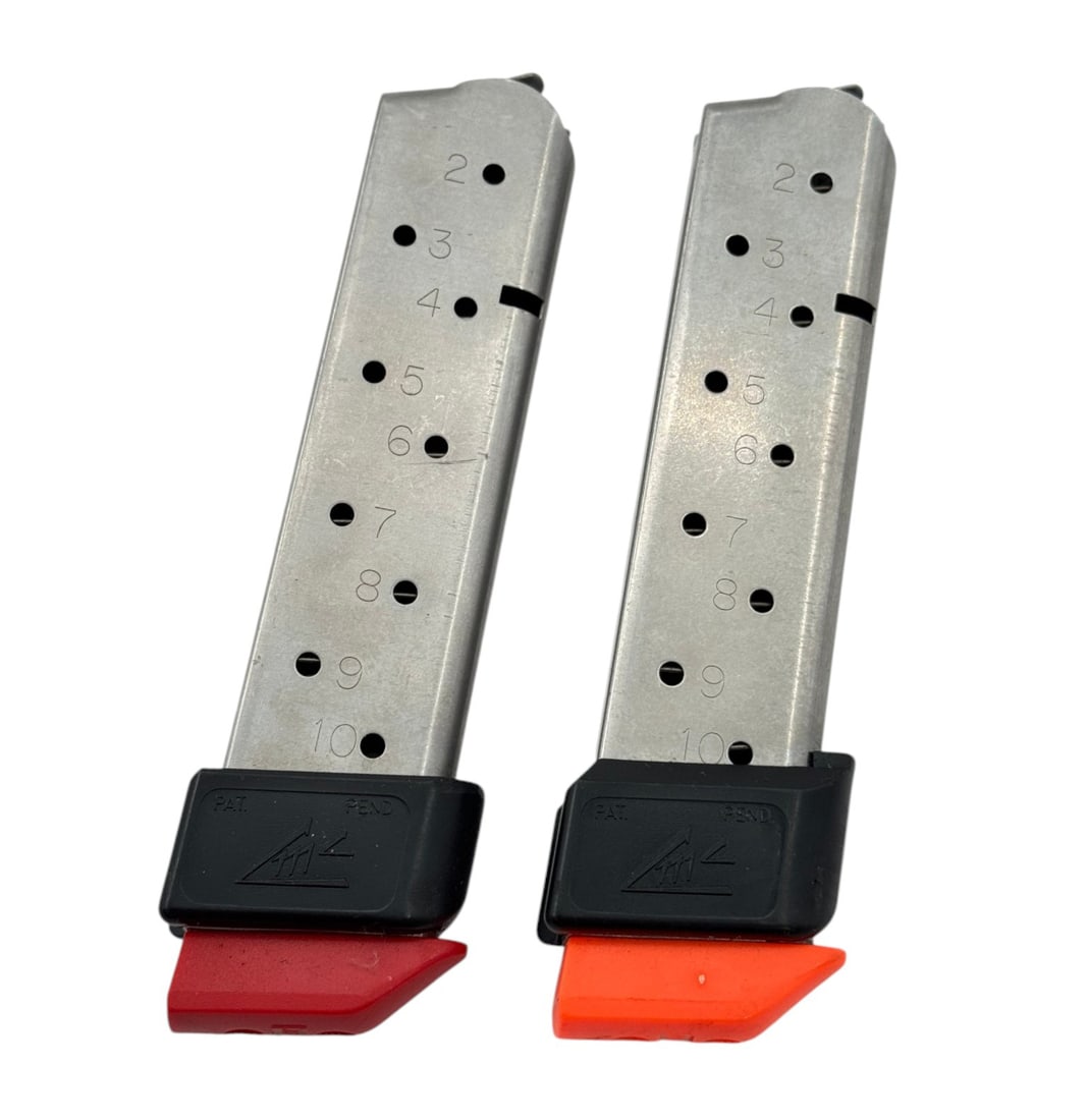 (2) Rare Chip McCormick 10-Round .45 ACP Power Mags - 2