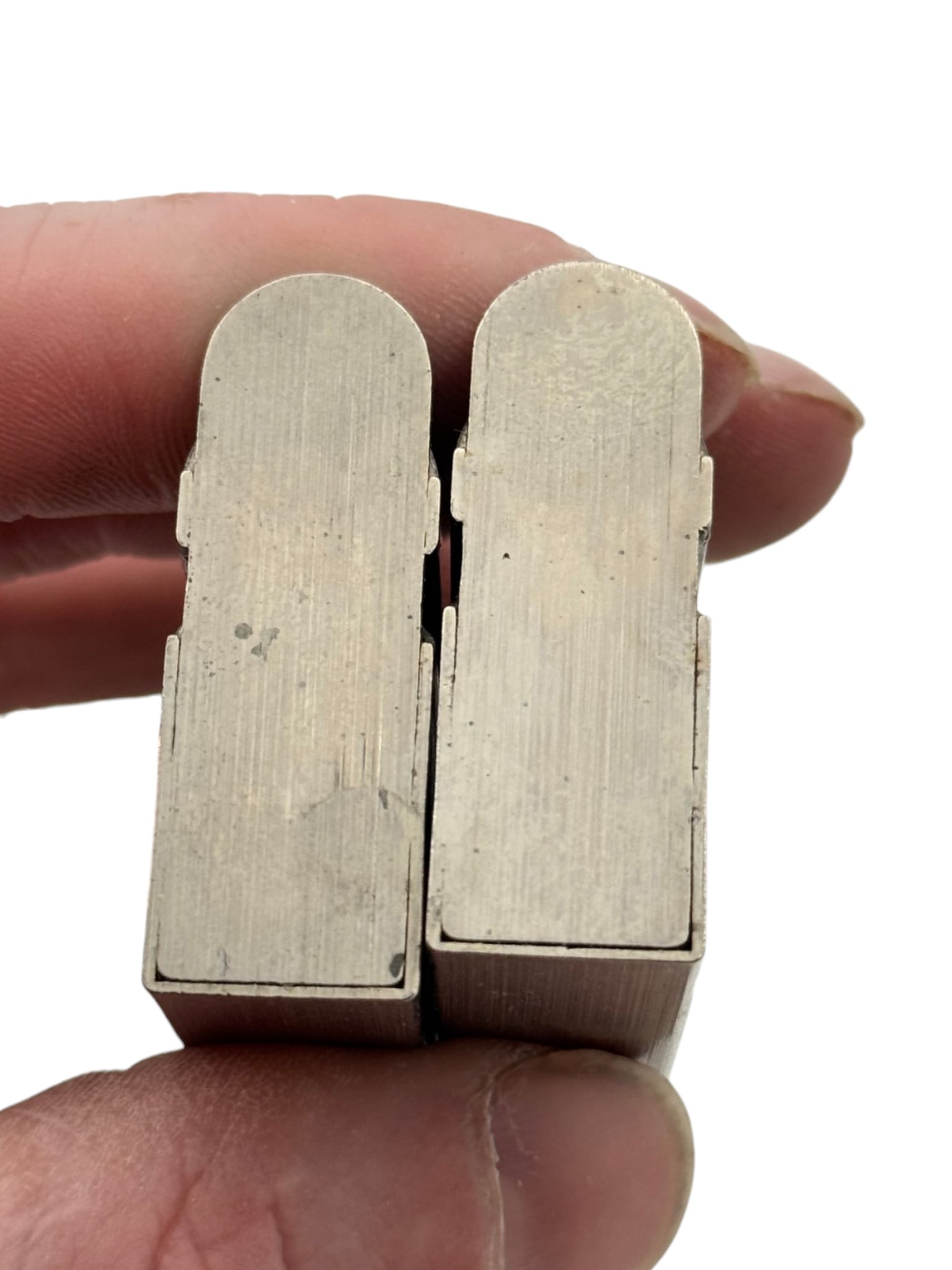 (2) Mec-Gar 1911 Officer / Compact .40 S&W 7-Round Steel Magazines - 3