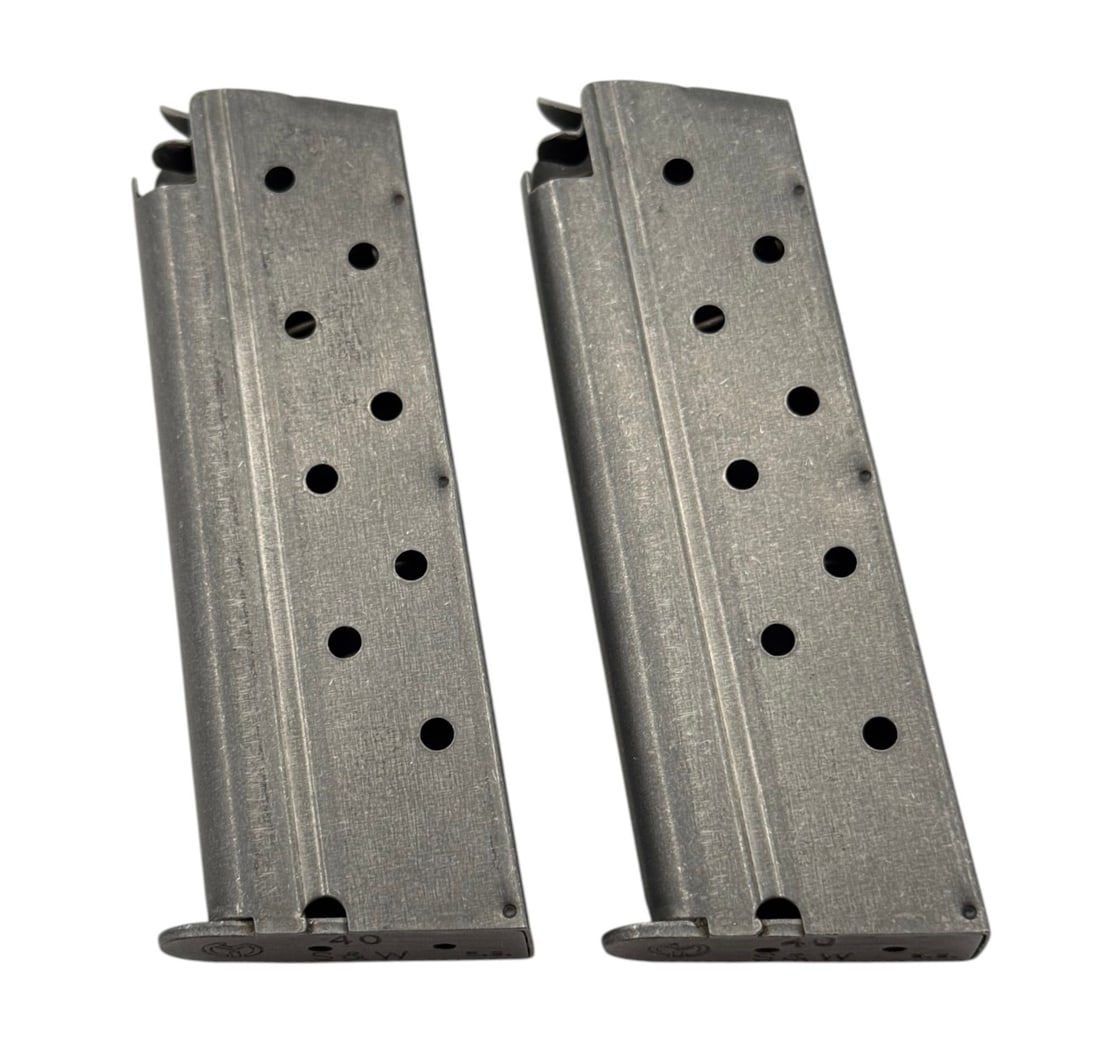 (2) Metalform SS 8-Round .40 S&W 1911 Magazines: See photos to determine what this magazine is and fits