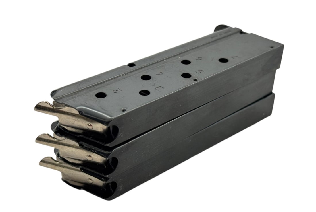 (3) Colt 9mm Mark IV Series 80 Government 1911 7-Round Magazines - 4