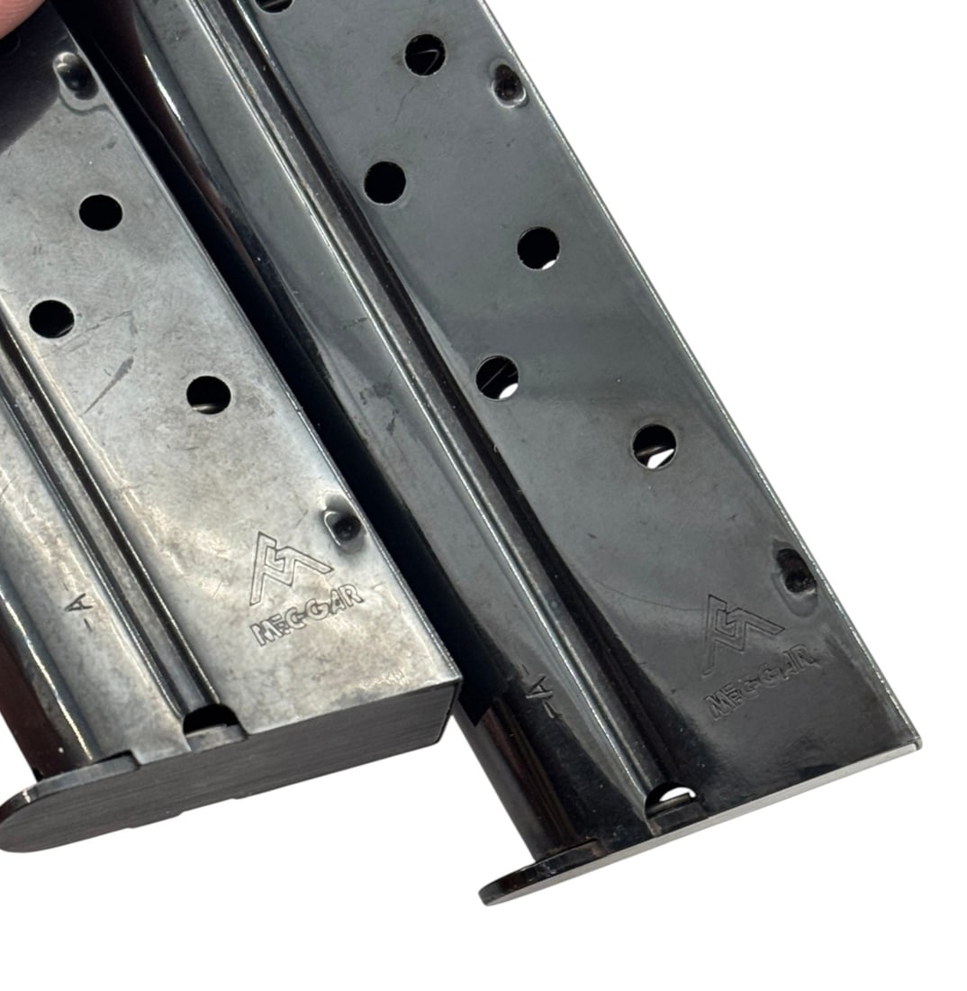 (2) Mec-Gar 9mm 1911 9-Round Magazines - 6