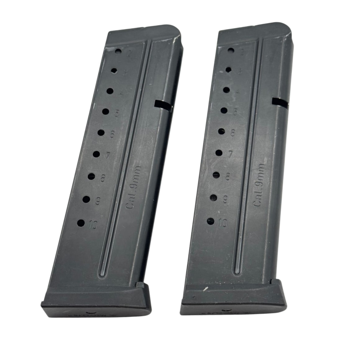 (2) 10rd. Mec-Gar 9mm 1911 Anti Friction Coated Magazines - 2