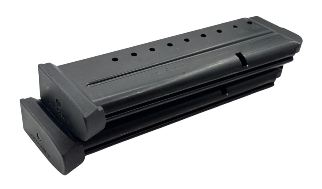 (2) 10rd. Mec-Gar 9mm 1911 Anti Friction Coated Magazines - 3