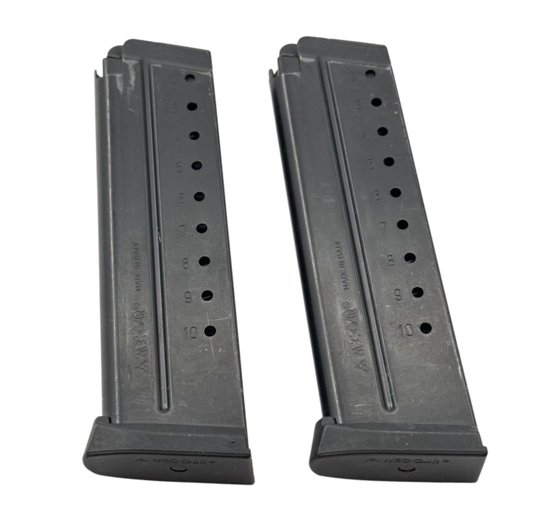 (2) 10rd. Mec-Gar 9mm 1911 Anti Friction Coated Magazines (1 of 6)