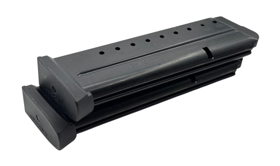 (2) 10rd. Mec-Gar 9mm 1911 Anti Friction Coated Magazines - 3